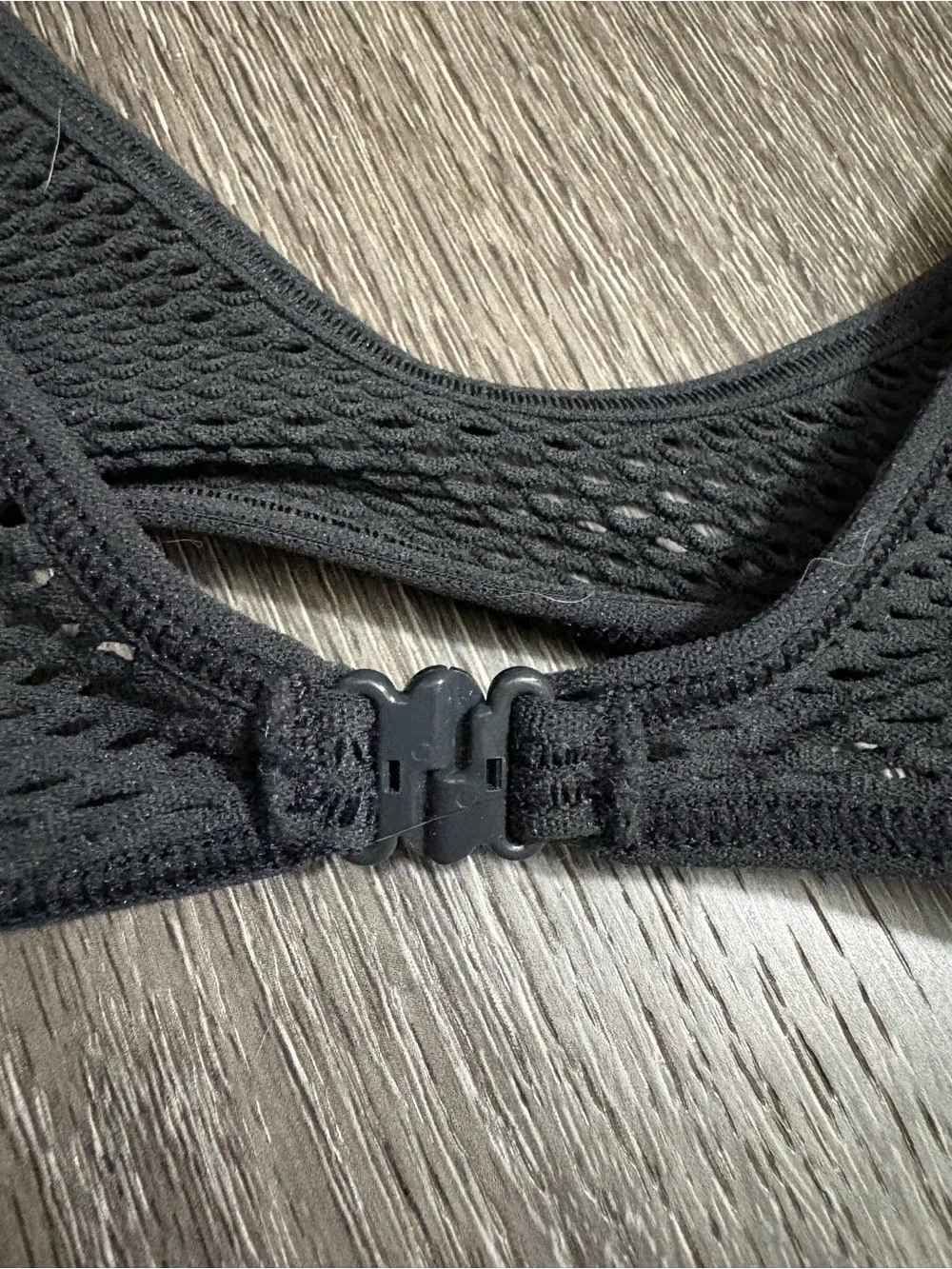 NWT SKIMS Size XS Onyx Perforated Seamless Skimpy Scoop Bralette Sexy Flirty - Picture 5 of 10